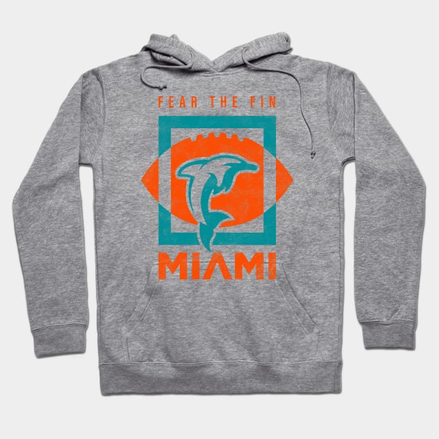 Miami Dolphins 2023 Super Bowl Run, Sunday football Hoodie by BooTeeQue